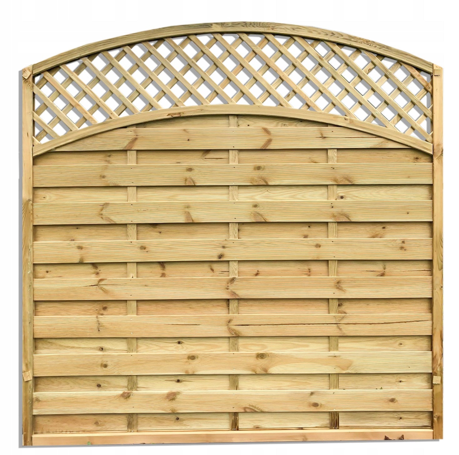 PERGOLA WOODEN FENCE 180x180x4,4 cm FENCE LUX FOR SCREWS FOR YEARS