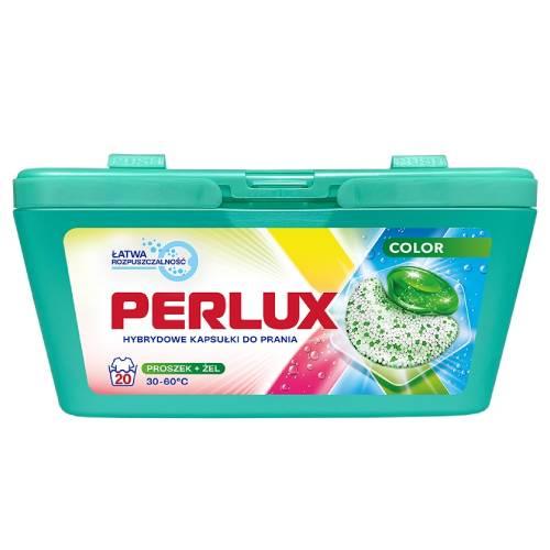 PERLUX Color Hybrid Color Fabric Washing Capsules, 20 Pieces