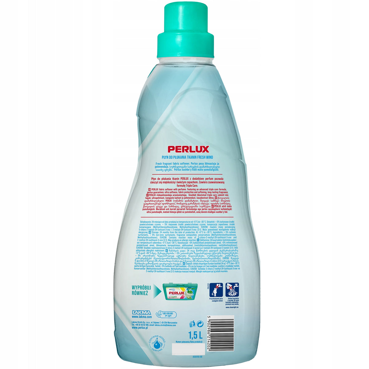 PERLUX fabric softener Fresh Wind 1,5 l Manufacturer code 5902986214202