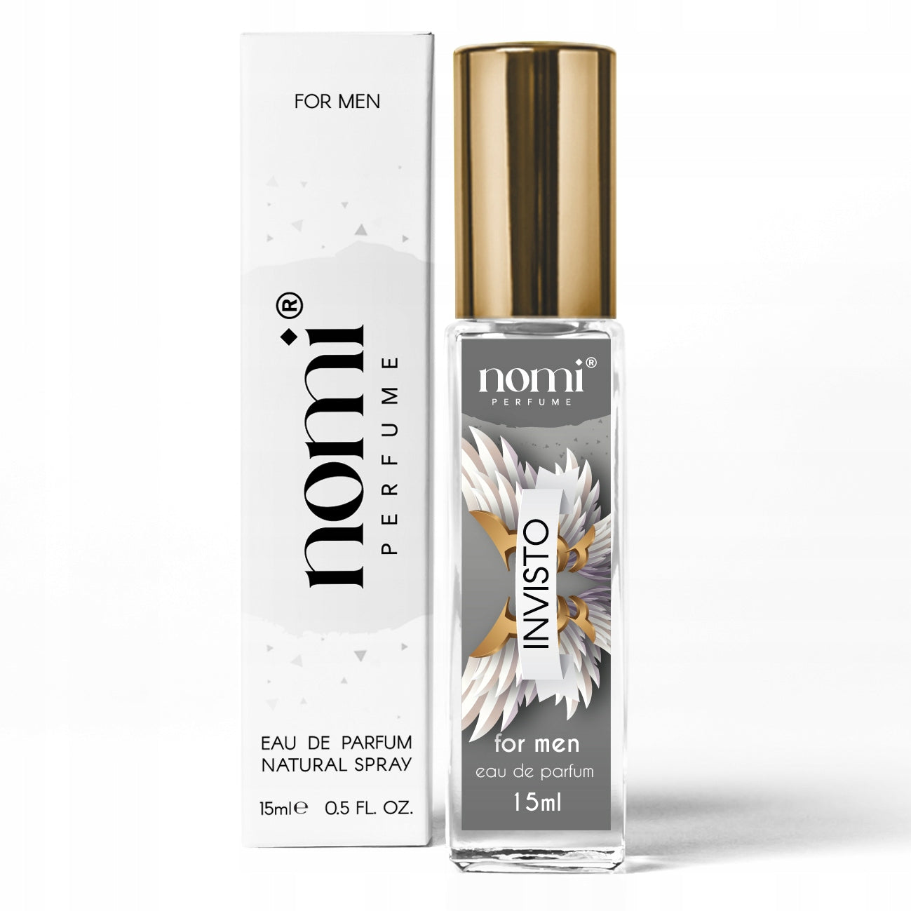 PERMANENT FRENCH MEN'S PERFUME NOMI PERFUMETKI PERFUME INVISTO 15ml