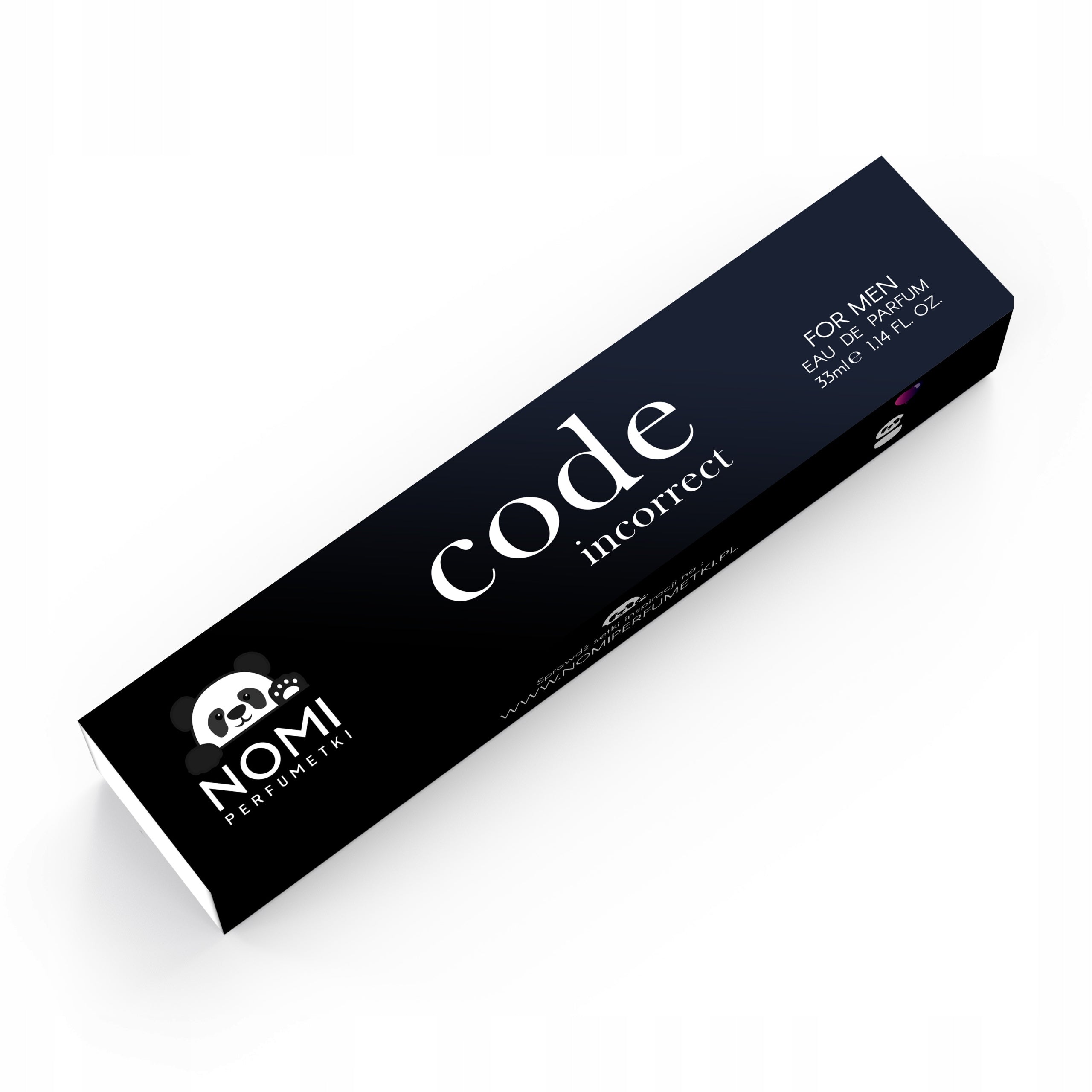PERMANENT MEN'S PERFUME NOMI PERFUMETKI PERFUME CODE INCORRECT 33ML EDP Packaging status original