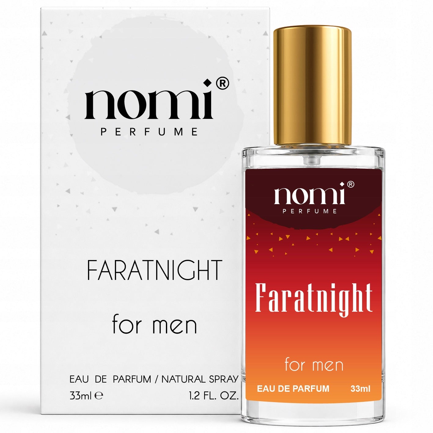 PERMANENT MEN'S PERFUME NOMI PERFUMETKI PERFUME FARATNIGHT EDP 33ml