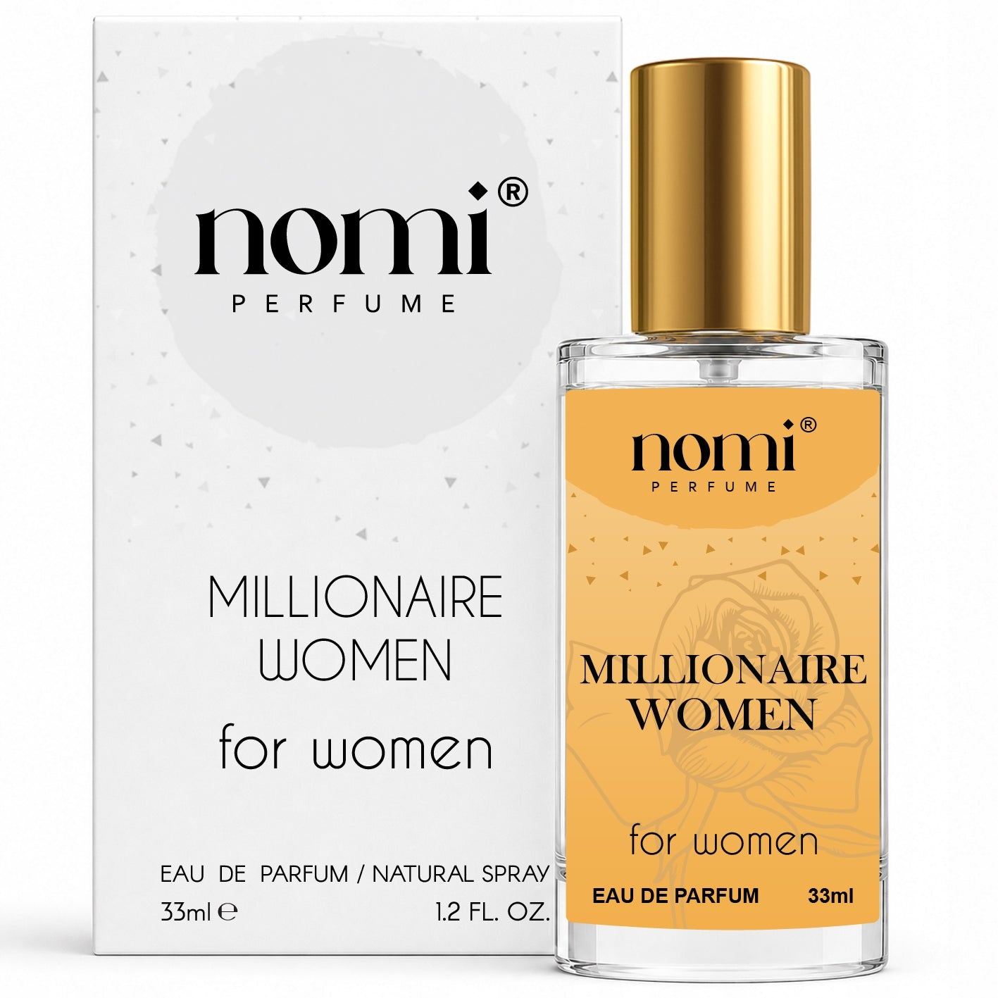 PERMANENT PERFUME FOR WOMEN NOMI PERFUMETKI PERFUME MILLIONAIRE WOMEN 33ML