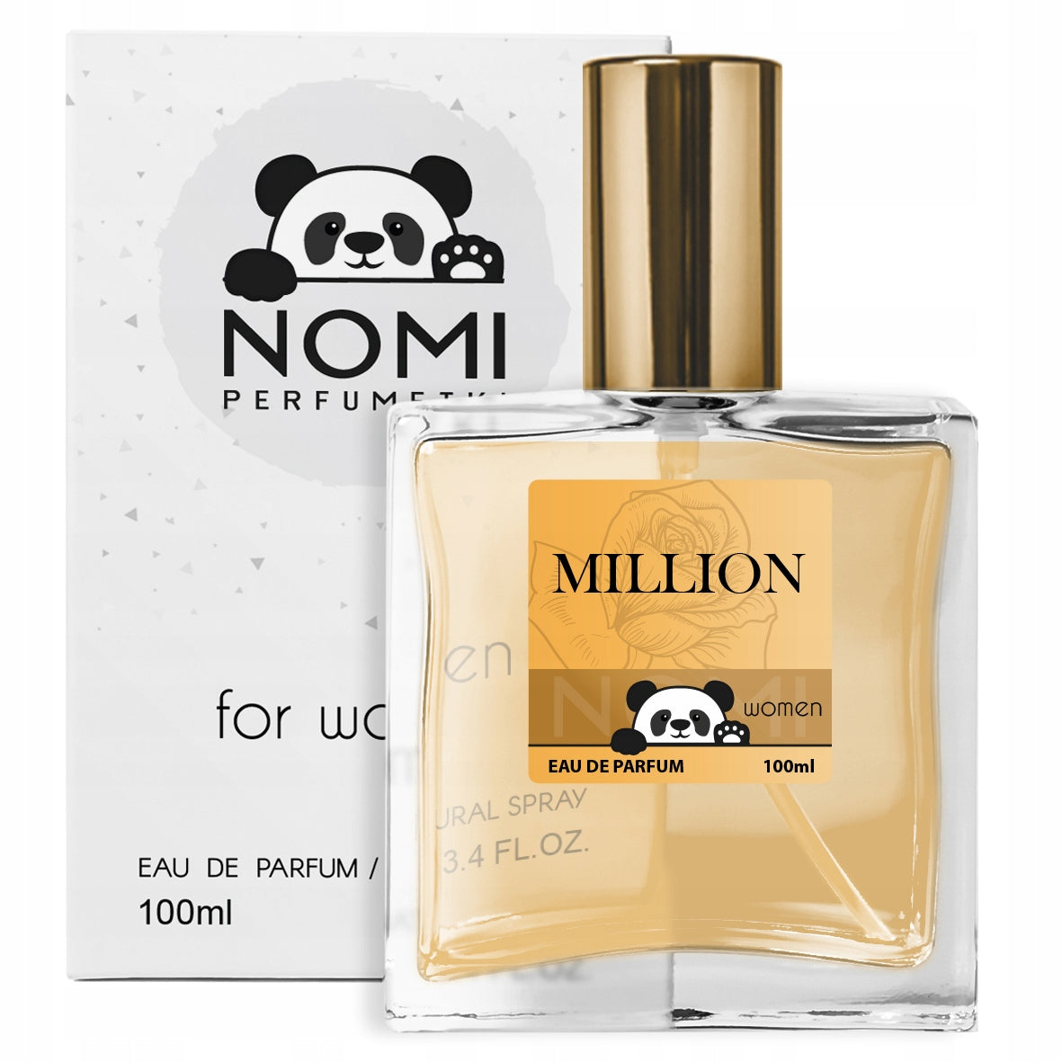 PERMANENT PERFUME FOR WOMEN NOMI PERFUMETKI PERFUMETKA MILLION WOMEN 100ML EDP