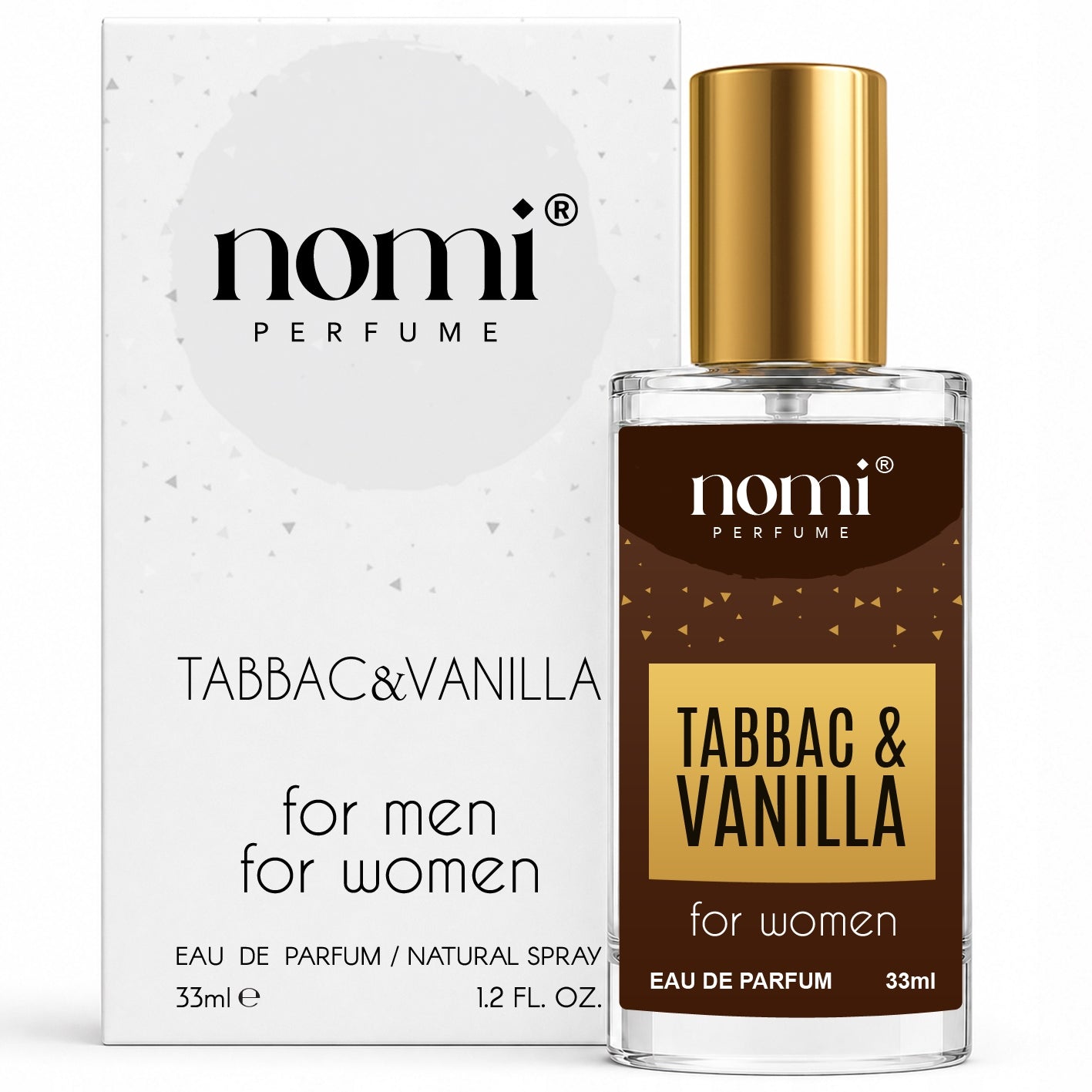 PERMANENT WOMEN'S PERFUME NOMI PERFUMETKI PERFUME TABBAC & VANILLA EDP 33ml