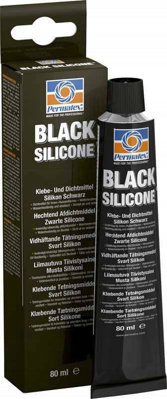 PERMATEX - Silicone Sealant Black RTV 80ml Manufacturer Moje Auto