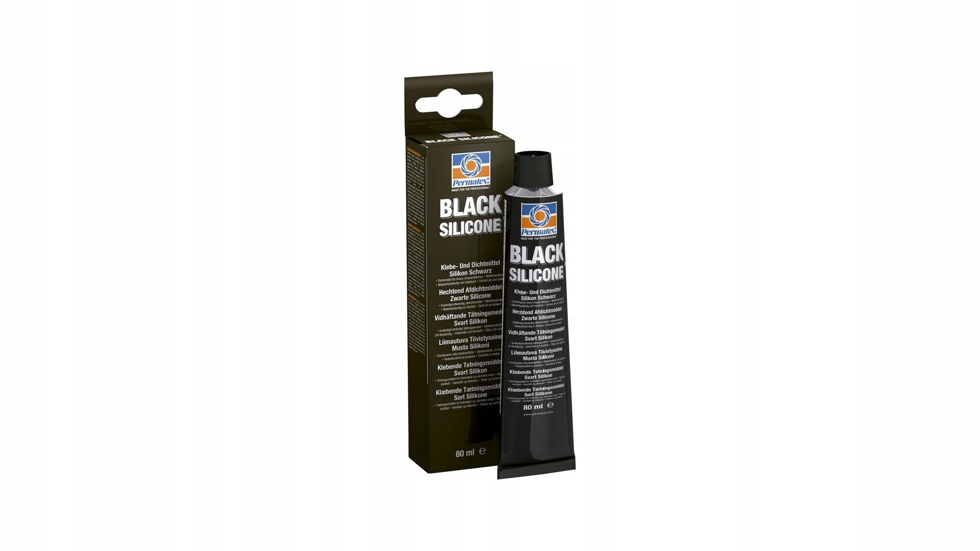 PERMATEX - Silicone Sealant Black RTV 80ml