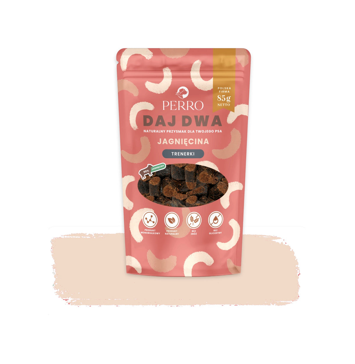 PERRO GIVE TWO - DOG TRAINERS - LAMB 85g