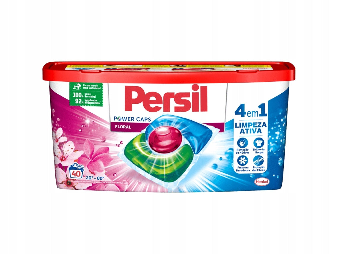 PERSIL COLOR POWER CAPS FLORAL WASHING CAPSULES 40 PIECES