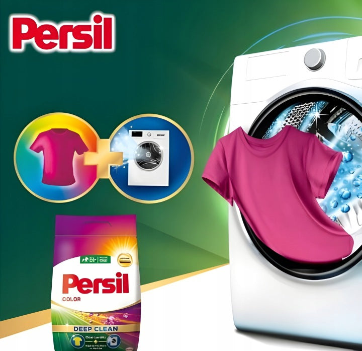 PERSIL COLOR WASHING POWDER 4,4 KG 80 WASHES DEEP CLEAN MEGA PACK Packaging status original