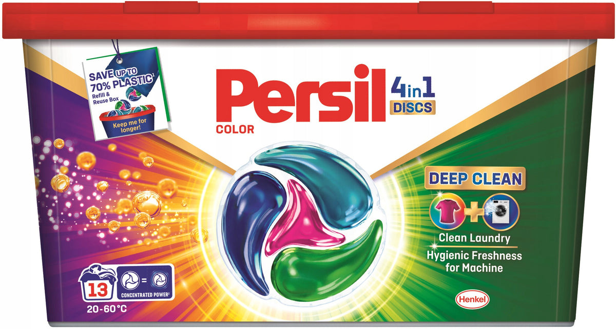 PERSIL Discs 4 in 1 Color Washing Capsules - 13 Pack
