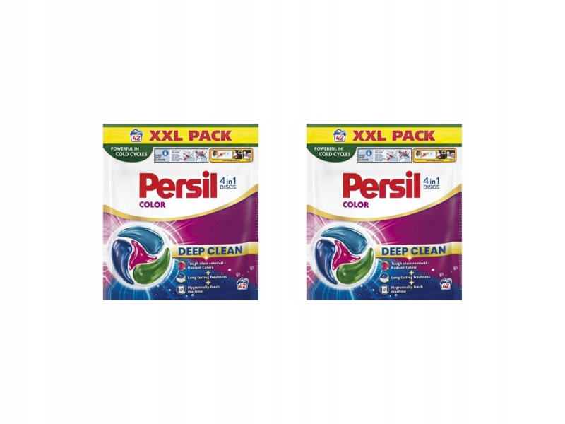 PERSIL Discs 4 in 1 Color Washing Capsules - 2 x 42 Pack