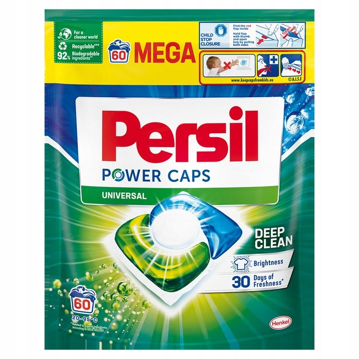PERSIL POWER CAPS WASHING CAPSULES SET MIX COLOR UNIVERSAL 120 PIECES Brand Persil