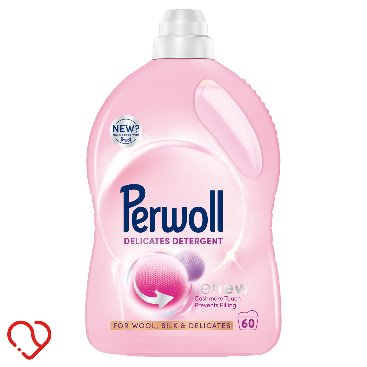 PERWOLL RENEW WOOL WASHING LIQUID FOR WOOL AND DELICATE FABRICS 3L 60 WASHES