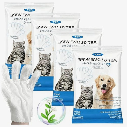 PET CLEANING GLOVES HYPOALLERGENIC 24 PCS FOR HOME