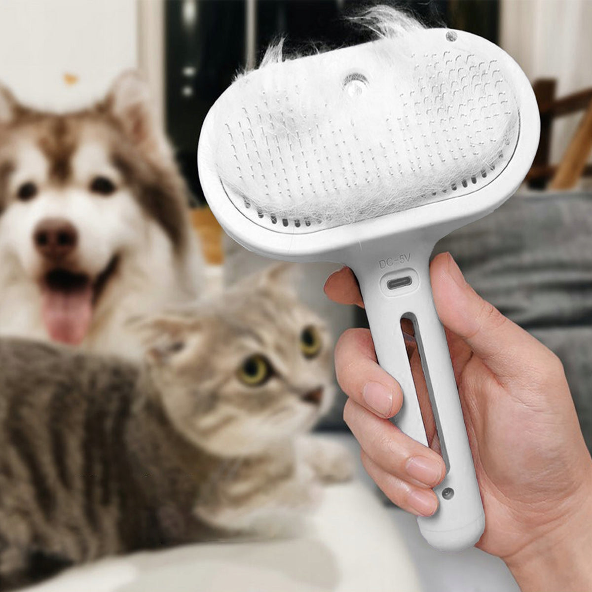 PET DOG AND CAT ELECTRIC PET BRUSH FOR GROOMING Manufacturer code TYEFYUUUUTYT43