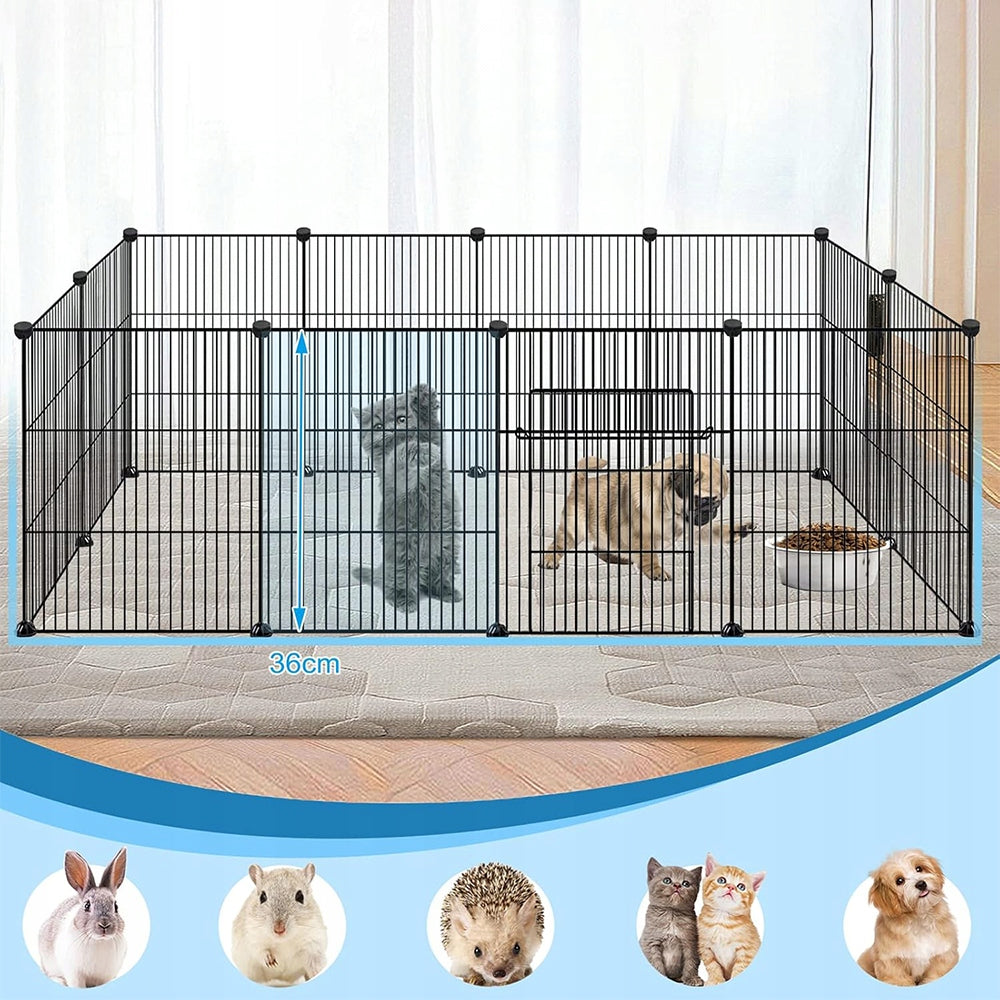 PET ENCLOSURE 142*72*36CM WITH ABS CONNECTORS Product width 72 cm