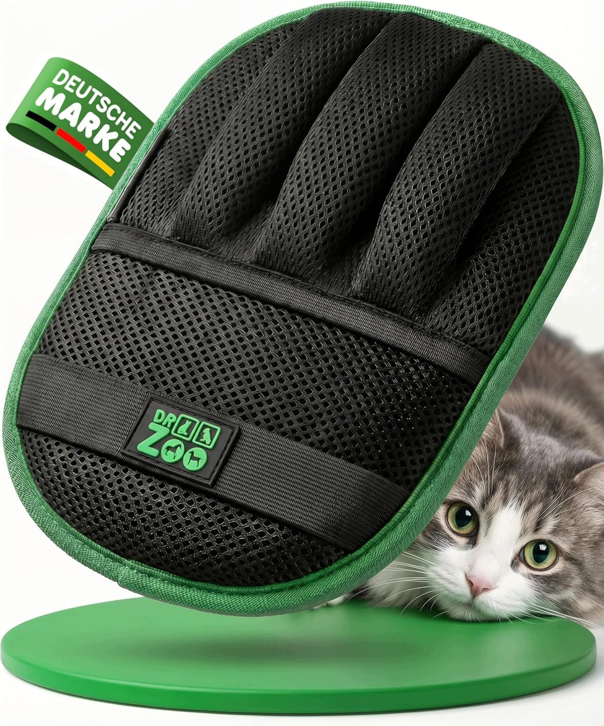 PET HAIR REMOVAL GLOVE CAT DOG CARPET FURNITURE