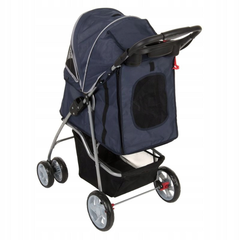 PET SPORTS, stroller for small dogs or cats up to 15 kg Color black