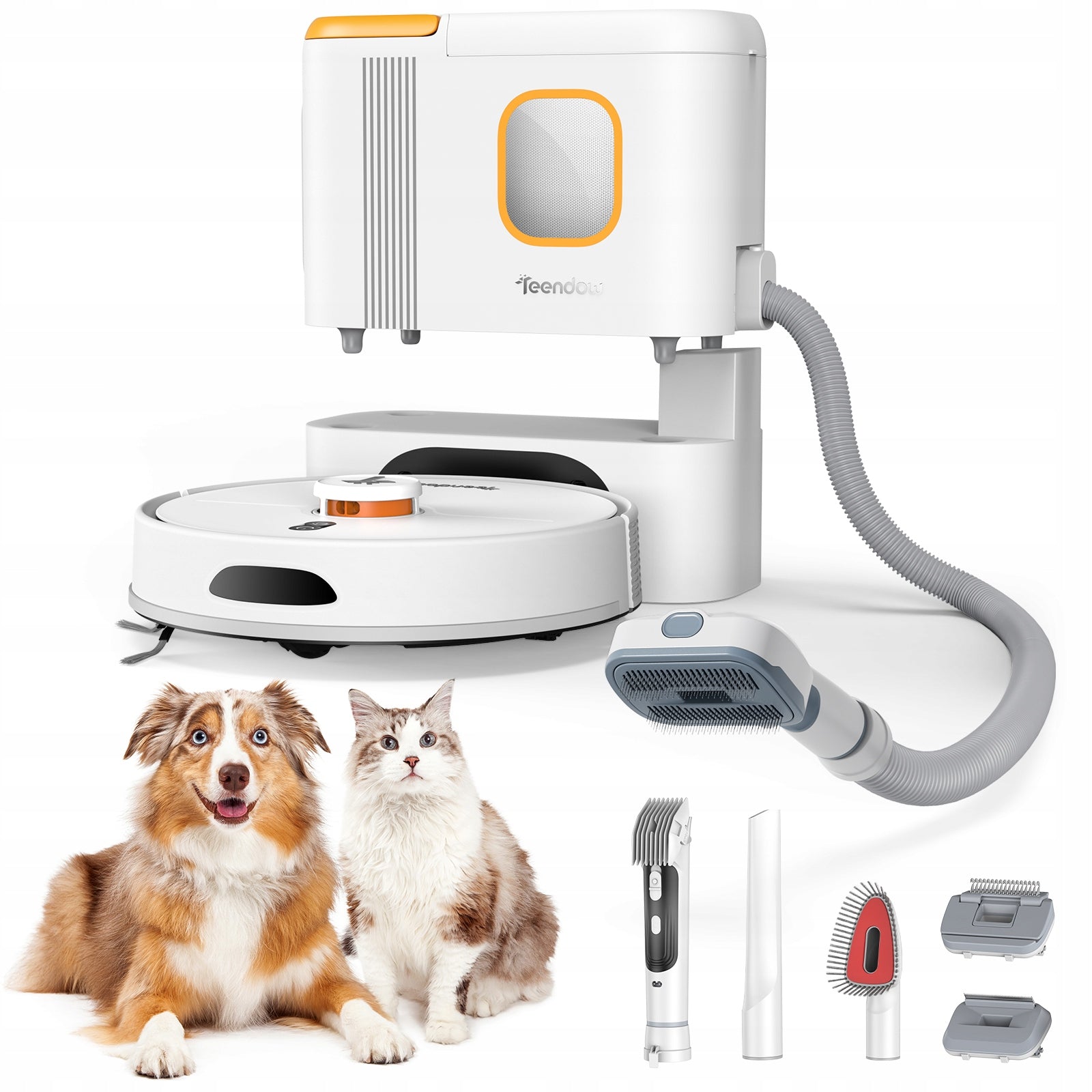 PET SWEEPER 3IN1 CLEANING ROBOT 5000MAH 6KPA D20S MAX TEENDOW