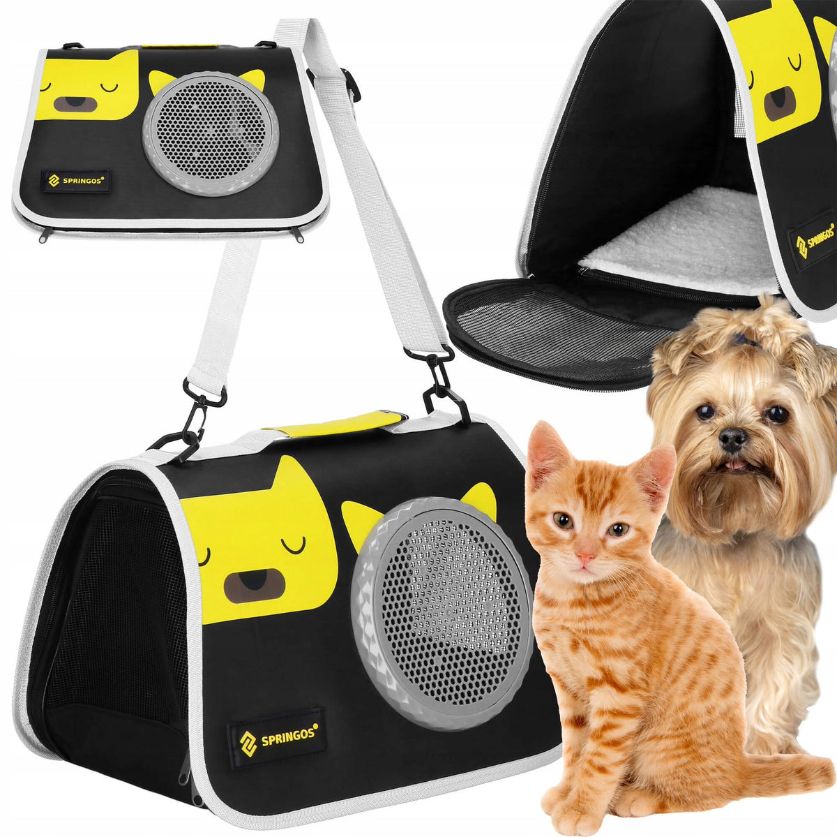 PET TRANSPORTER CAT RABBIT CAGE PLAYPEN BOX S/M STRONG BAG