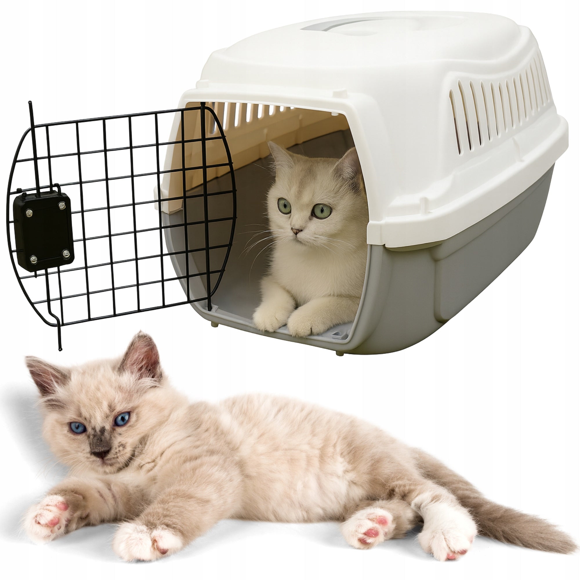 PET TRANSPORTER CAT RABBIT CAGE PLAYPEN LARGE STRONG BOX BAG
