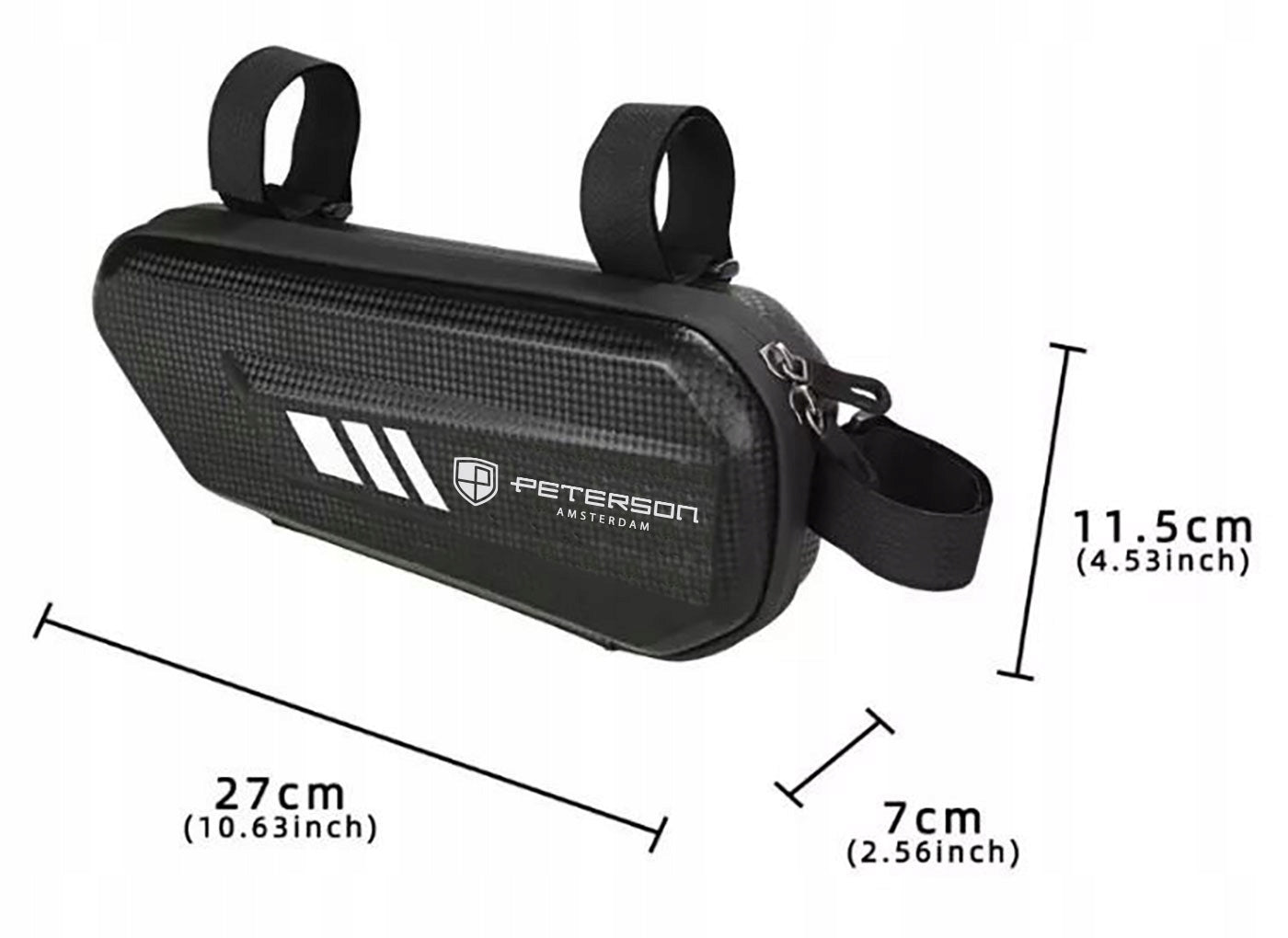 PETERSON pannier bicycle bag under frame waterproof carbon Brand Peterson