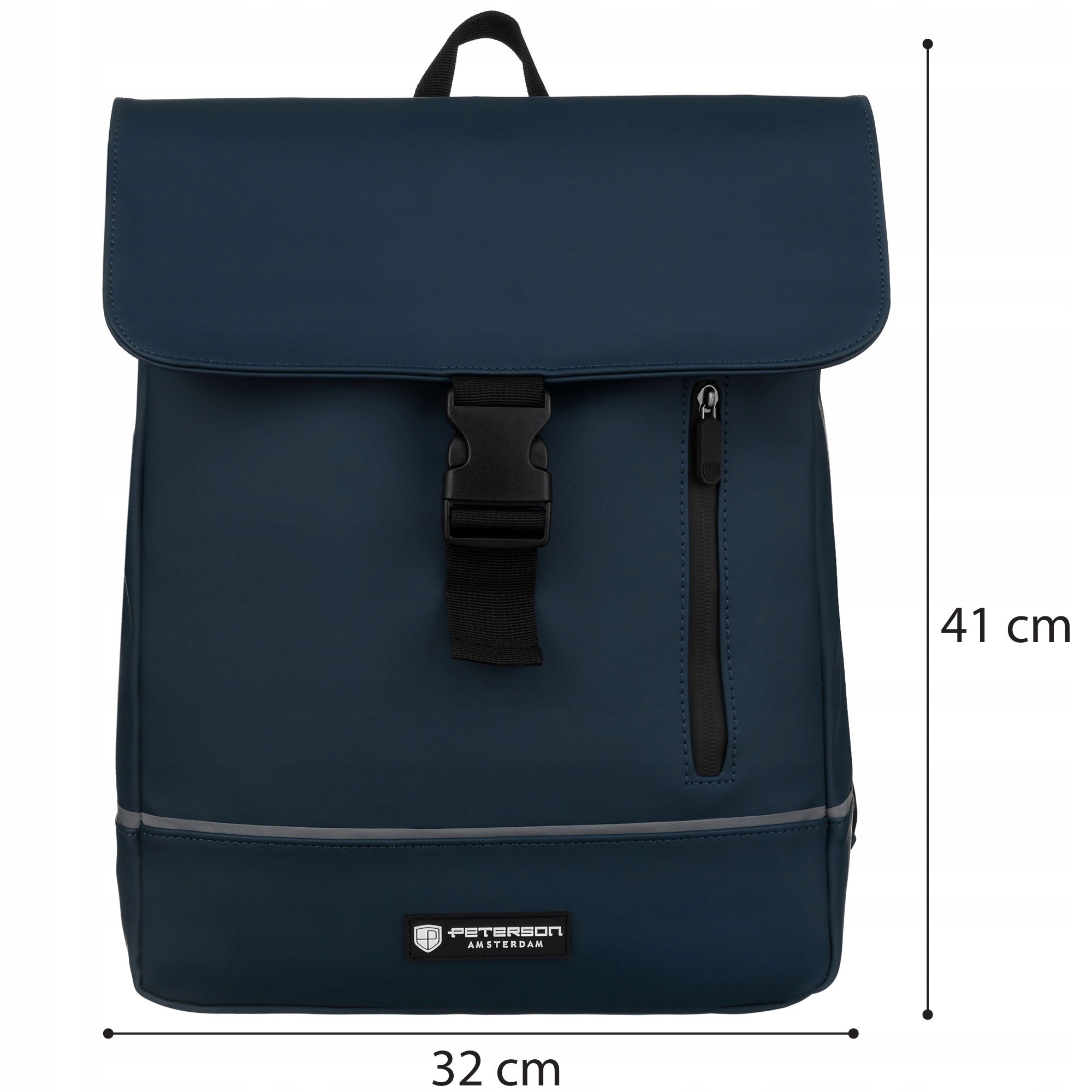 PETERSON women's backpack roomy urban sports for school Packaging status original