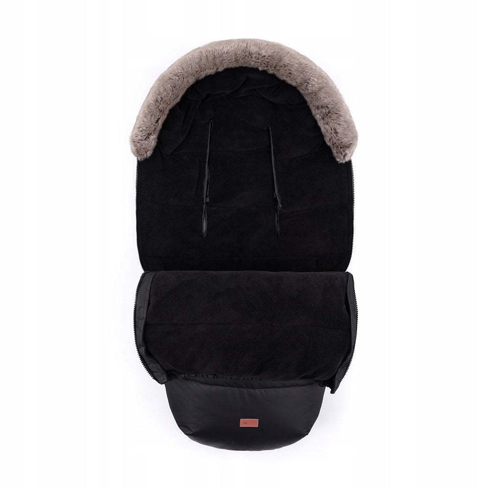 PETITE&MARS Comfy 4in1 Winter Sleeping Bag Forever Black Packaging status original