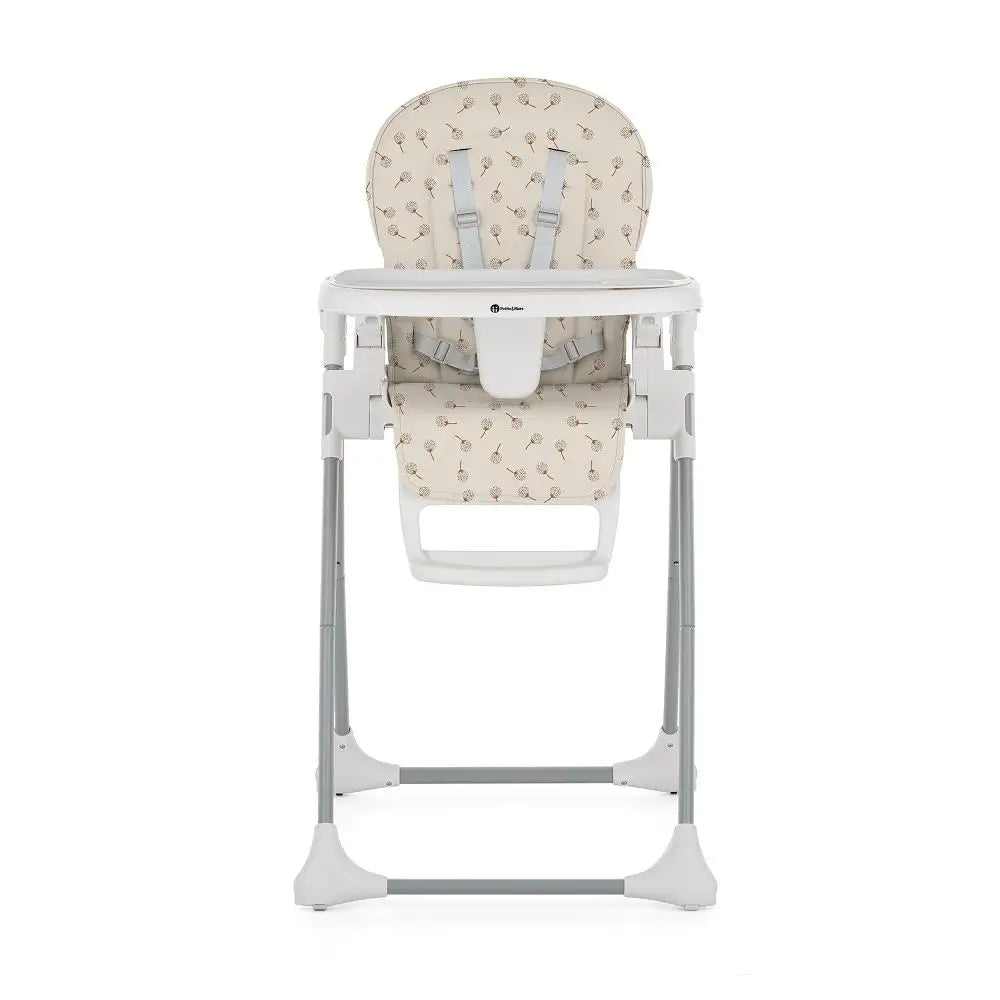 PETITE&MARS GUSTO COMPLETE FEEDING CHAIR BEIGE DANDELIONS Brand Petite&Mars