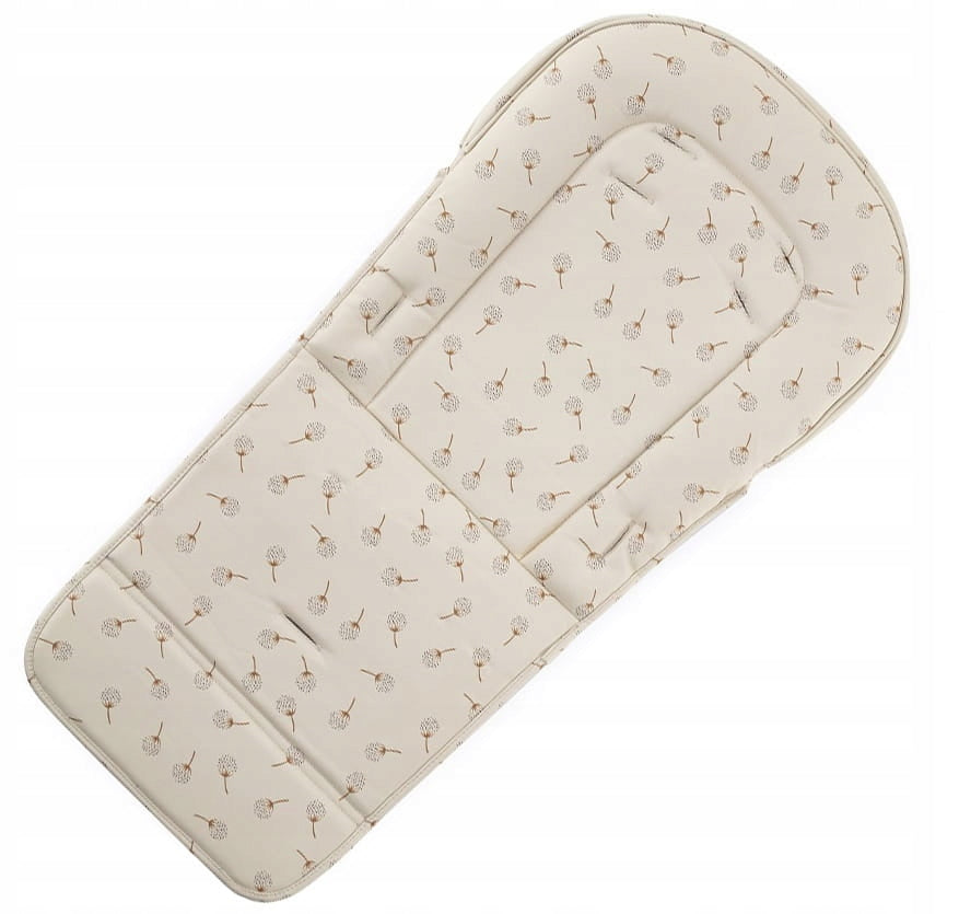 PETITE&MARS Potah sedáku a podnos k dětské židličce GUSTO Beige Dandelions