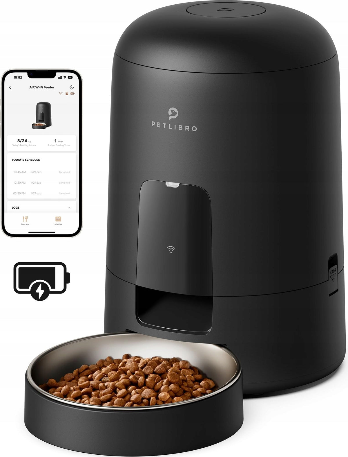 PETLIBRO Automatic Cat Food Feeder With WiFi And App