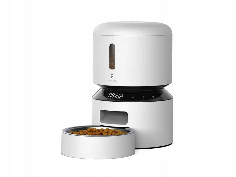 PETLIBRO GRANARY AUTOMATIC FEEDER 3L WHITE-UK+EU ADAPTER