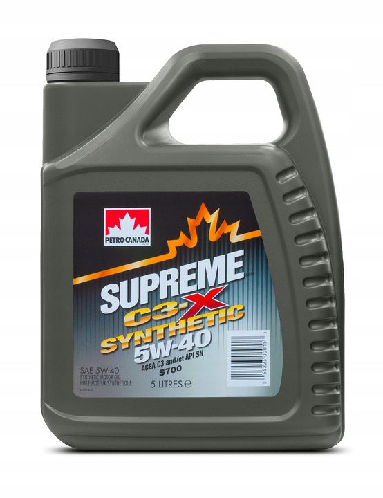 PETRO-CANADA SUPREME C3-X SYNTHETIC 5W-40 5L