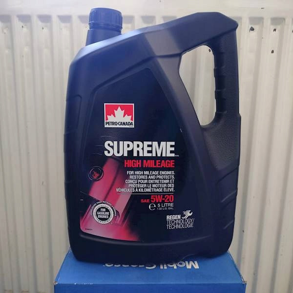 PETRO CANADA SUPREME HIGH MILEAGE 5W-20 5L