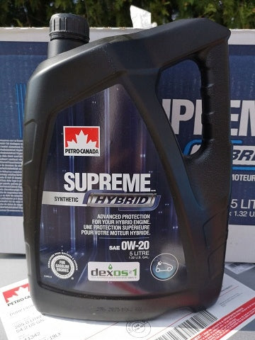 PETRO CANADA SUPREME HYBRID 0W-20 5L