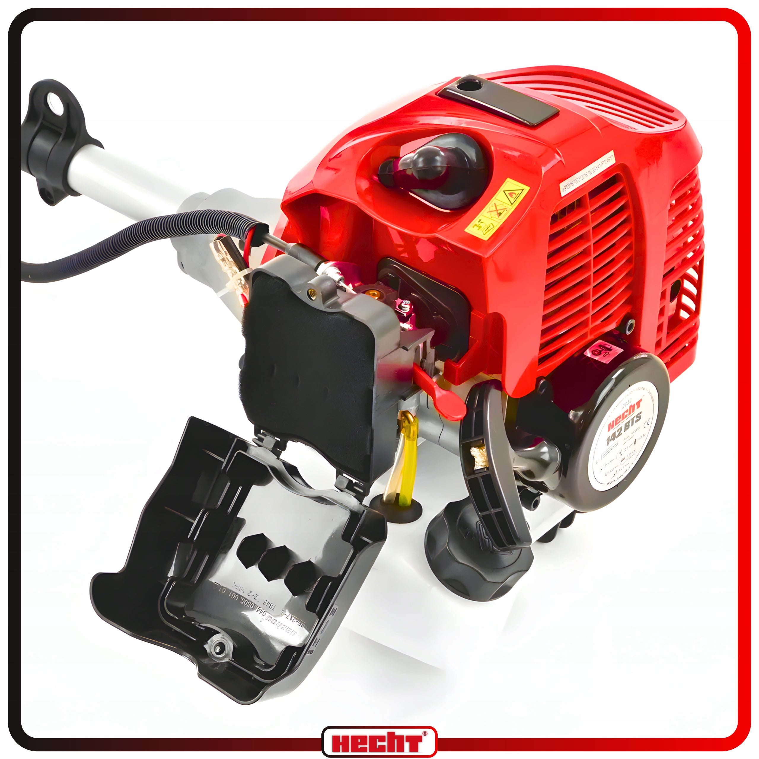 PETROL GRASS TRIMMER HECHT 142 BTS 2KM DISC HEAD HARNESS Kind scythe