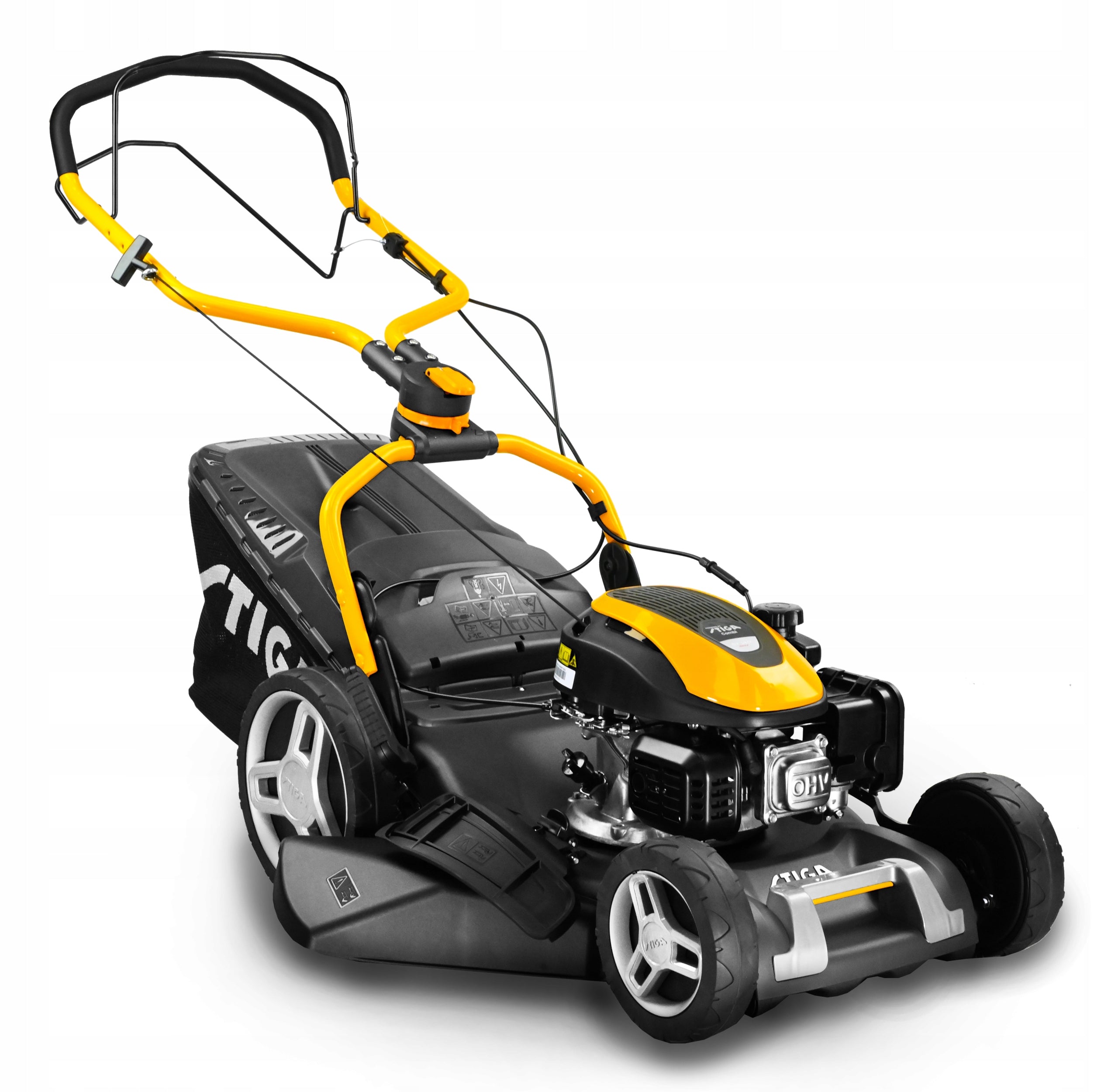 PETROL MOWER STIGA COMBI 748 S 2,20 KW BASKET 60 L WHEEL DRIVE Brand Stiga