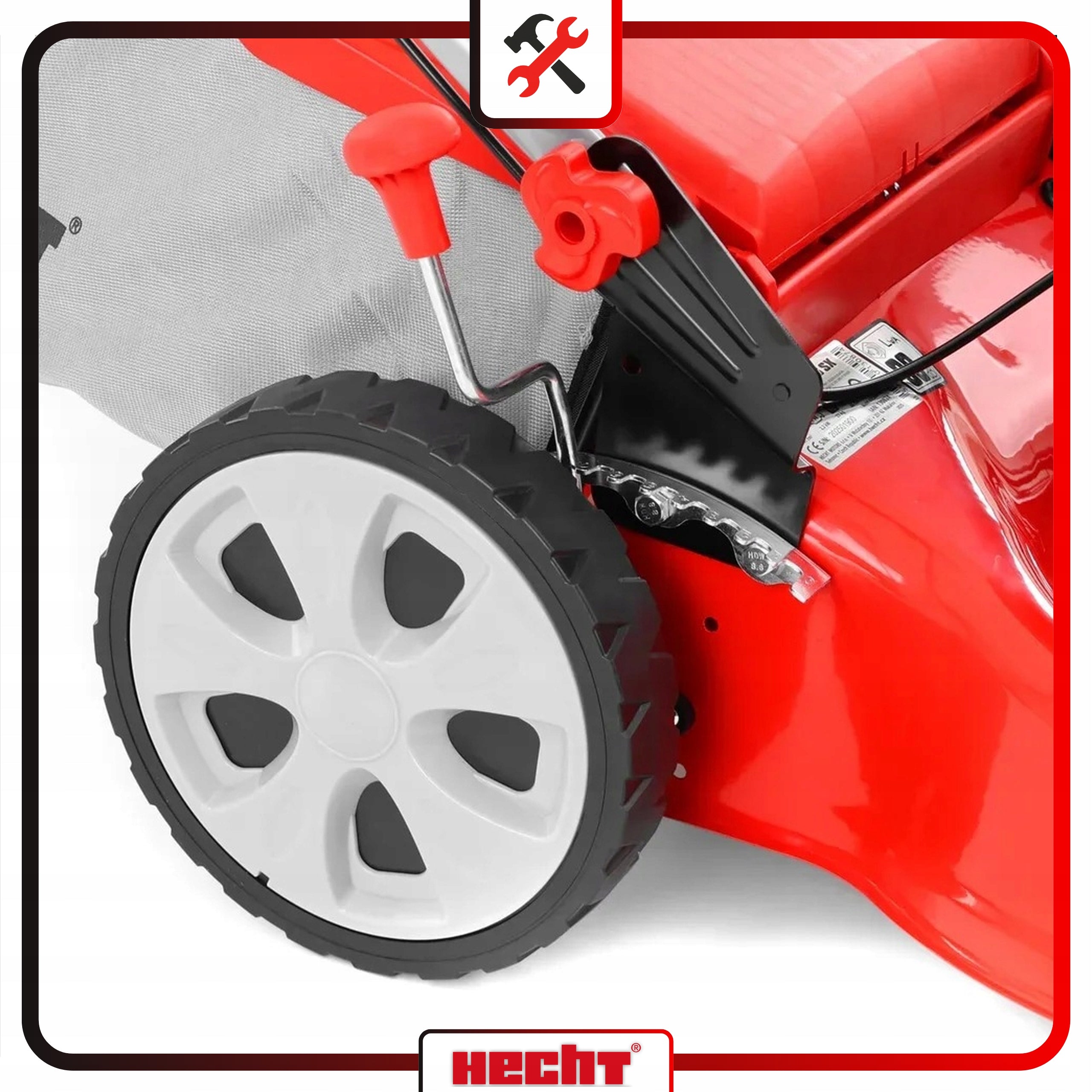 PETROL MOWER STRONG HECHT 54666 SX POWER 3 KM 46CM DRIVE BASKET 55L Model HECHT546SX