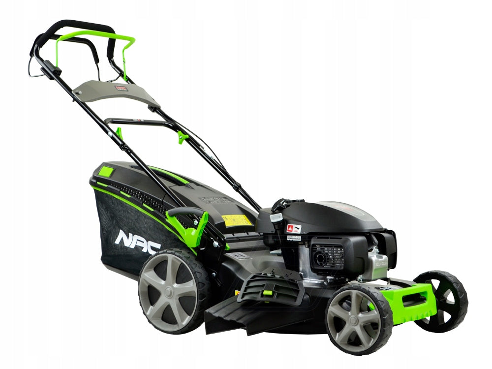 PETROL MOWER WITH NAC DRIVE ENGINE HONDA SIDE EJECTION GRINDING 53 CM Packaging status original
