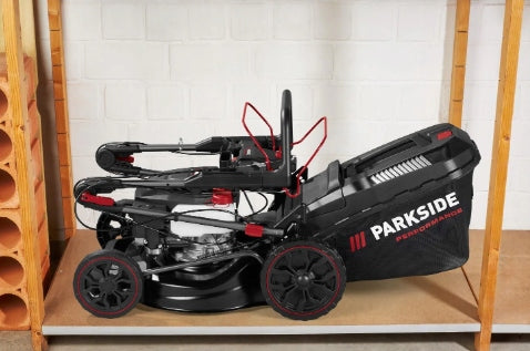 PETROL MOWER WITH START-UP BATTERY PARKSIDE PERFORMANCE PPBRM 46 B2 Mowing width 46 cm