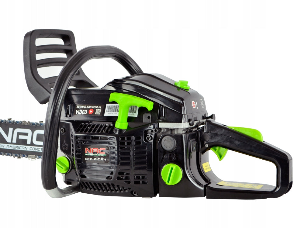 PETROL SAW NAC 2.85 KM CAPACITY 51,7 CC GUIDE 45 CM LIGHT STRONG Chain manufacturer NAC