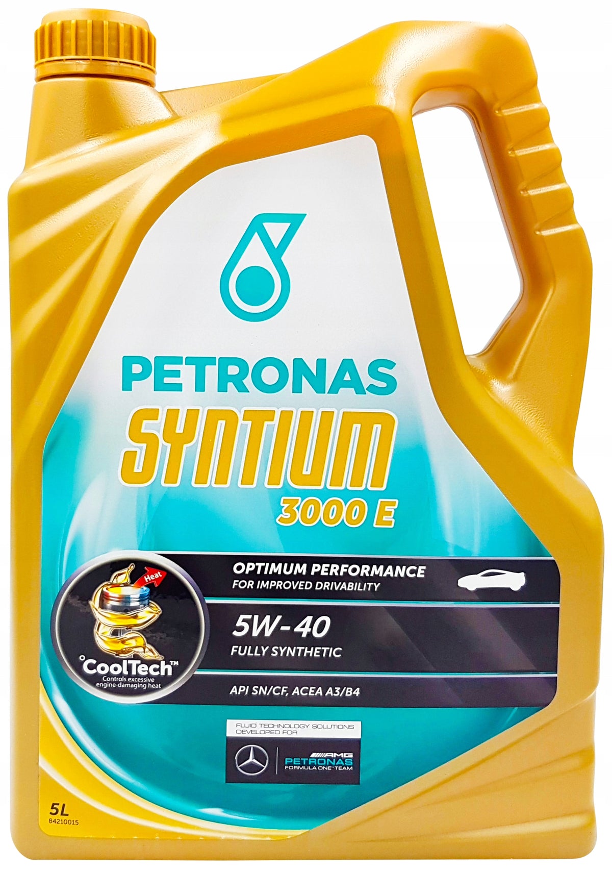 PETRONAS SYNTIUM 3000 E 5W40 5L Packaging volume 5 l