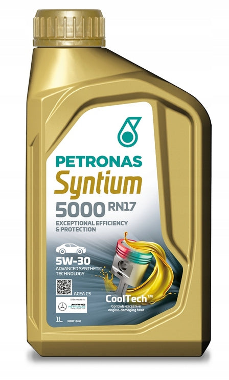 PETRONAS SYNTIUM 5000 RN17 5W-30 1L ->5000 CP