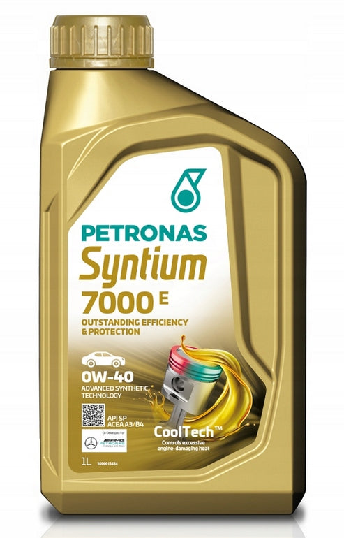 PETRONAS SYNTIUM 7000 E 0W-40 SP 1L