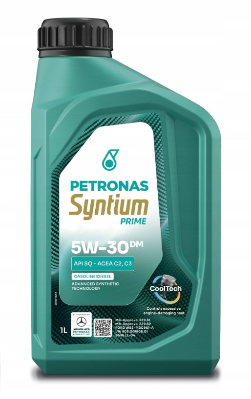 PETRONAS SYNTIUM PRIME DM 5W-30 SN 1L (FORMERLY 5000 DM)