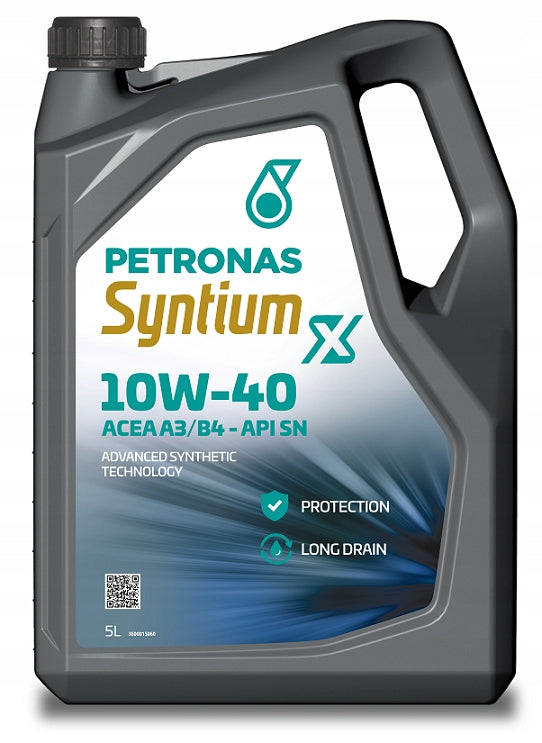 PETRONAS SYNTIUM X 10W40 5L ACEA A3/B4 API SN