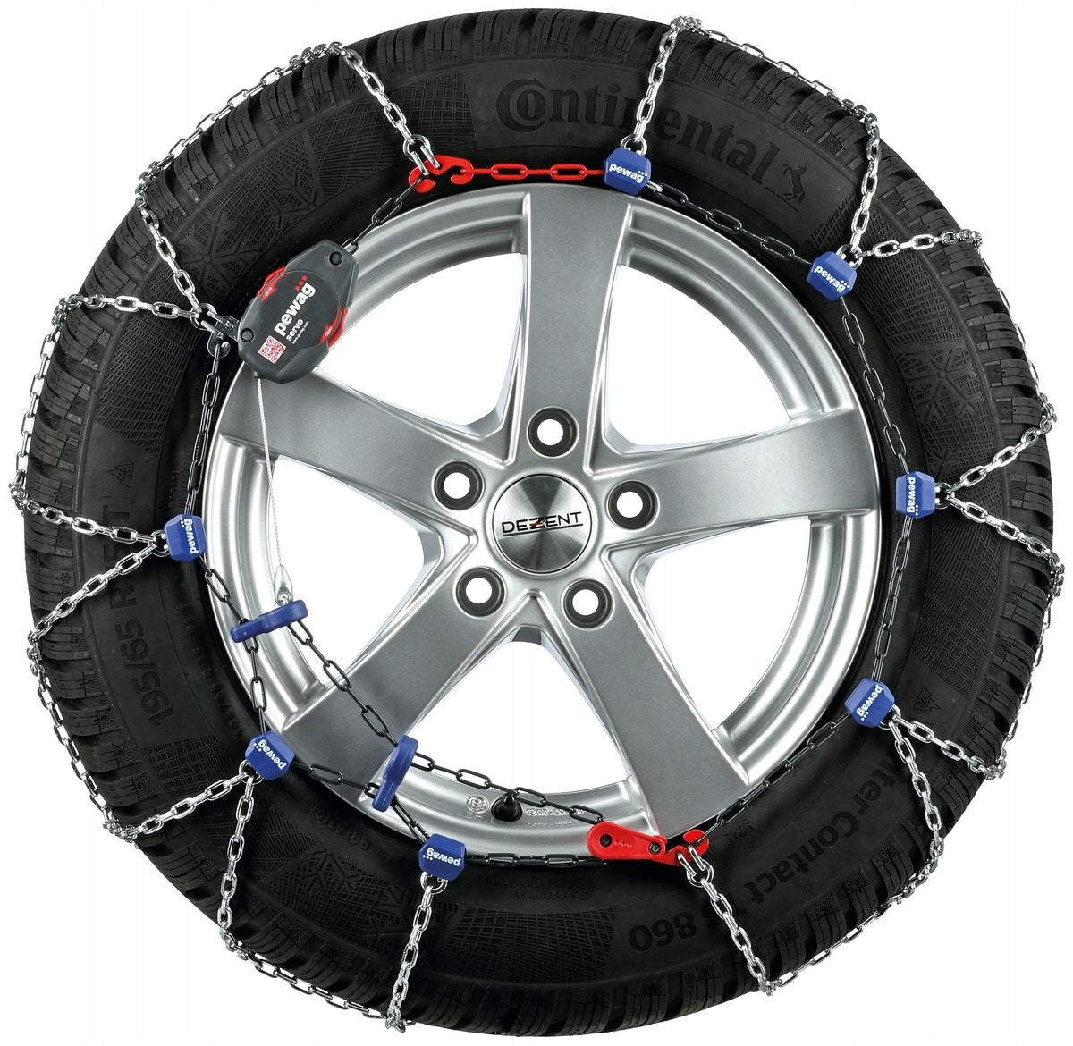 Ratų grandinės Pewag Rss 73 Servo Sport, 2 vnt.