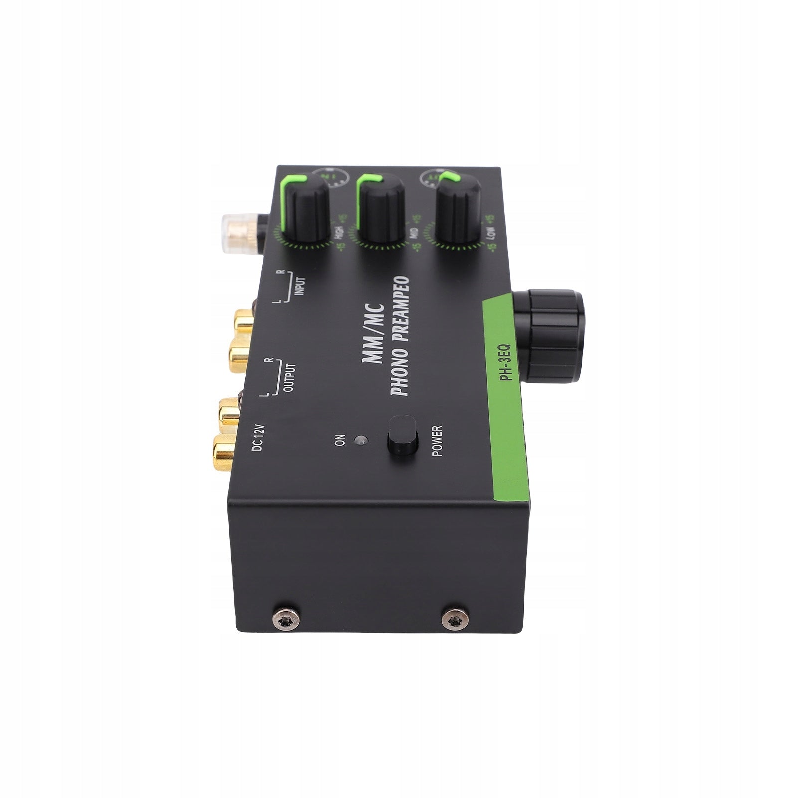 PH-3EQ Phono Preamplifier MM MC Sound Interface with Adjustable Brand no brand