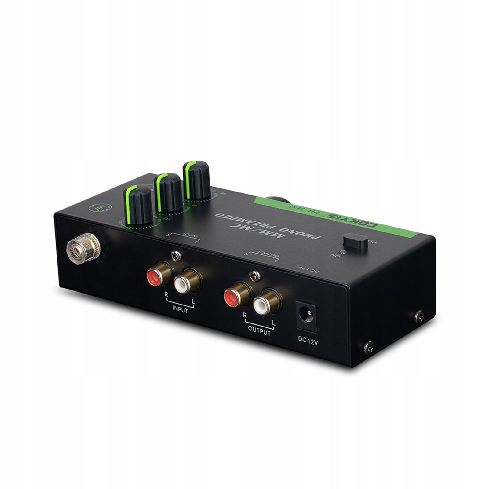 PH-3EQ Phono Preamplifier MM MC Sound Interface with Adjustable Model 1312